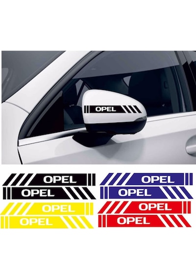 Opel Vectra Ayna Sticker Etiket Şerit