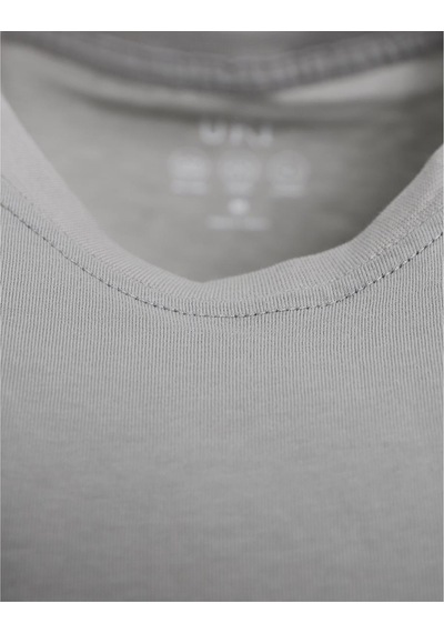 Uki Çağla Comfort Fit Bisiklet Yaka Basic T-shirt Çağla