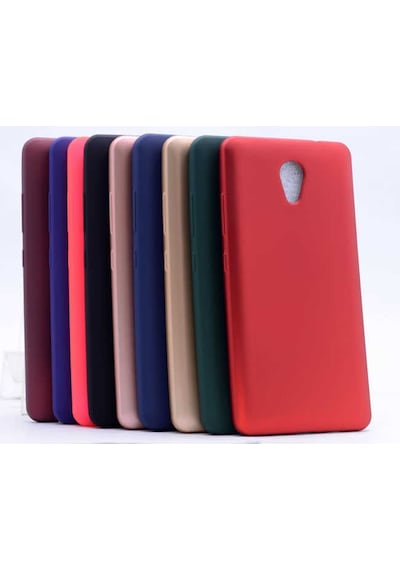 Lenovo P2 Kılıf Zore Premier Silikon Kapak Lacivert