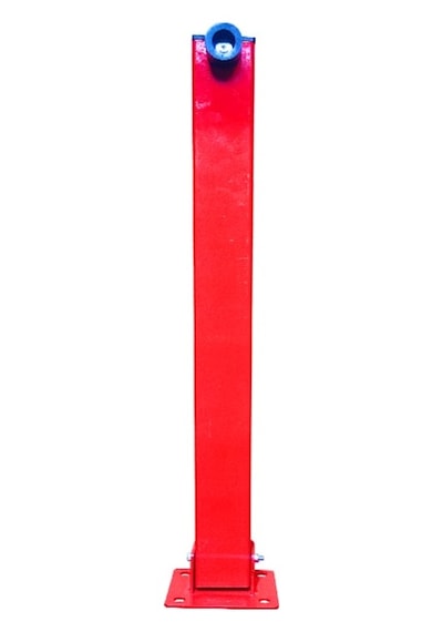 Otopark Yatar Direk Kilitli Yatar Park Bariyeri Kişisel Otopark Direği 60 Cm Kırmızı