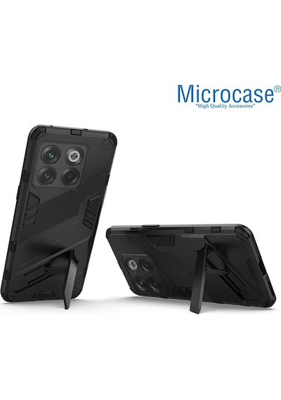 Oneplus Ace Pro - Oneplus 10T 5G Matrix Serisi Armor Kılıf-Siyah