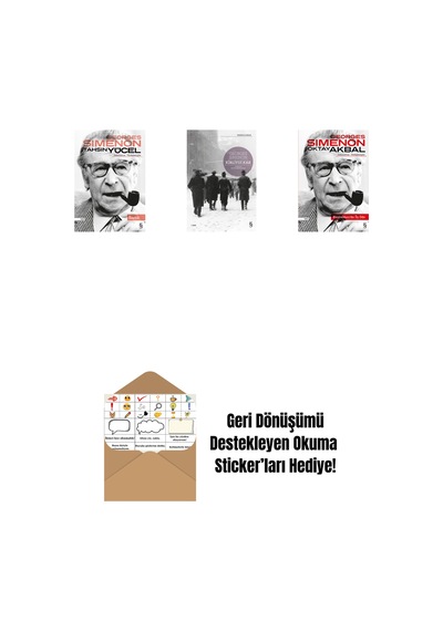 Kaçak + Kirliydi Kar + Manhattan'da Üç Oda + Okuma Sticker'ları