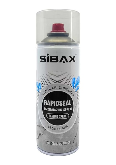 Sibax Rapıdseal Su Yalıtım Sızdırmazlık Spreyi Şeffaf 400 Ml-iç-dış Alanlarda Kullanılır