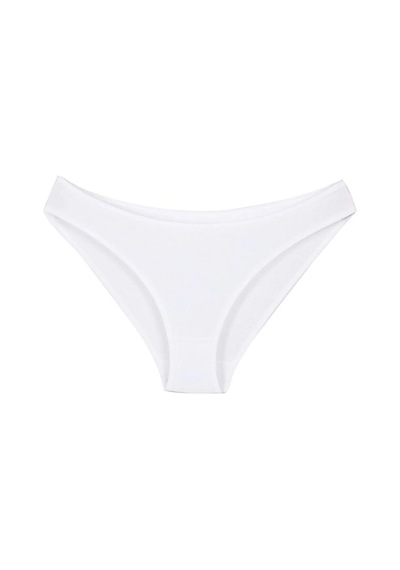 Sensu Kadın Günlük Pamuklu Külot Beyaz Bikini Model 5'li Paket Kts1056 Beyaz