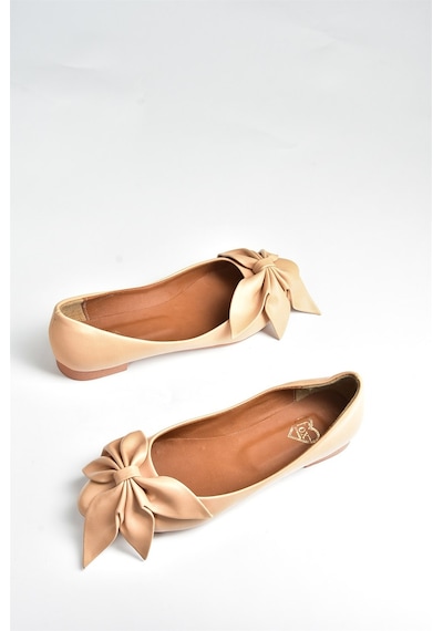 Fox Shoes Ten Kadın Babet H726810509 Ten Rengi