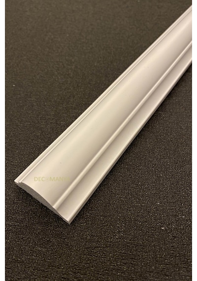 Boyanabilir Duvar Çıtası 3 Cm Poliüretan Çıta Boyanabilir Çıta 1 Boy 240 Cm