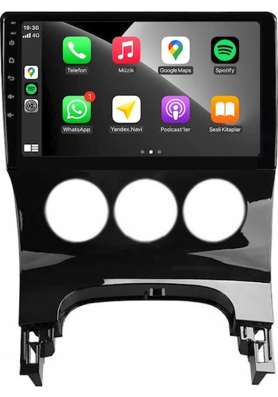 Peugeot 3008 Araç Multimedya Android Ekran Carplay Double Teyp 2+32 9" 09-15 P.black Cadence