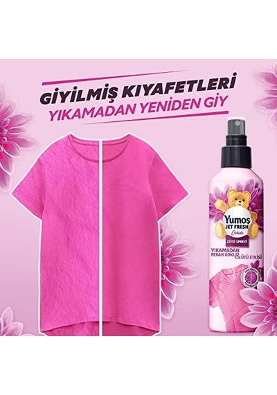 Giysi Spreyi Orkide 200 Ml 1000'li Set