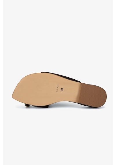 Valmenti Kadın Hakiki Deri Kahverengi Düz Terlik 1141 415 Bn Trlk Y26 Brown Suede