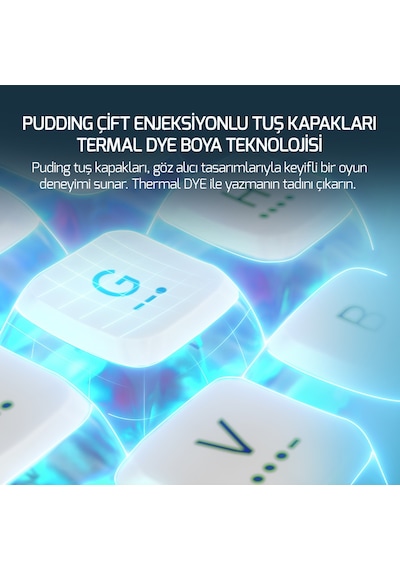 Gamepower Gasket Pro X RGB Wireless/Bluetooth/Kablolu Mekanik Hot-Swap Yağlı Switch Klavye