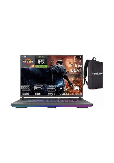Asus Rog Strix G18 G815JMR-S9035 K27 i9-14900HX 40 GB 1 TB SSD 15.6" Free Dos Dizüstü Bilgisayar