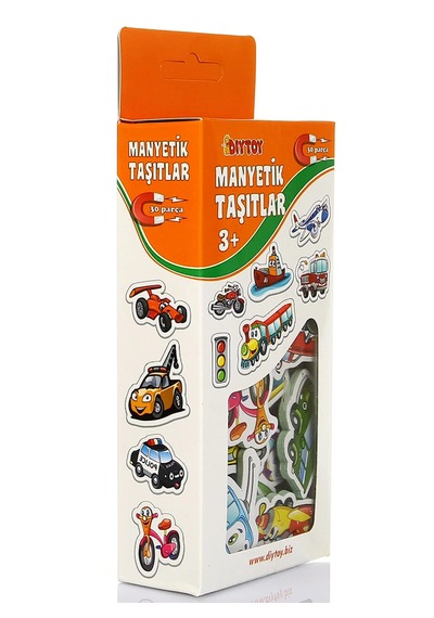 Dıytoy Manyetik Taşıtlar 3+