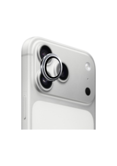 Safeus 9h+ Safir Temperli Kamera Lens Koruyucu Apple Uyumlu iPhone 17 Pro Max Ve İle Gümüş