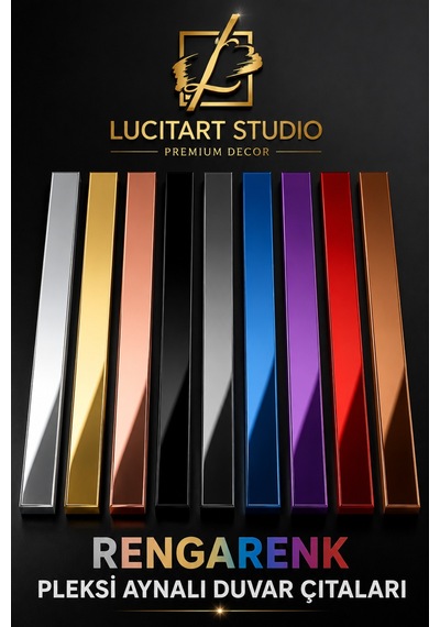 Lucitart Studio 1 Mm Kendinden Yapışkanlı Pleksi Aynalı Duvar Çıtası 9 Renk Seçeneği Dekoratif Duvar, Kapı, Tv Ünitesi Ve Mobilya Çıtası Rose Gold Lucitart Studio 1 Mm Kendinden Yapışkanlı Pleksi Aynalı Duvar Çıtası 9 Renk Seçeneği Dekoratif Duvar, Kapı, Tv Ünitesi Ve Mobilya Çıtası Rose Gold
