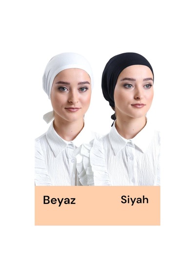 Aldaiyr 2 Adet Düz Dikişsiz Penye Bone 3çok Renkli