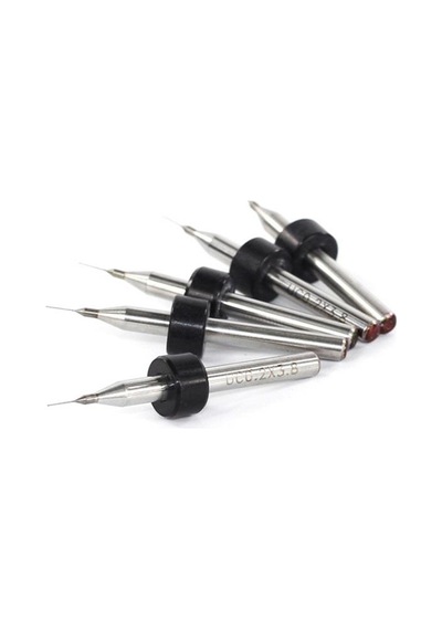Schulzz 10 Parça 0.20 Mm Matkap Ucu Karbür Delme Mikro