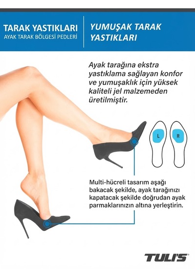 Tulı's Metatarsal Ped - Ayak Tabanı Yastıkları