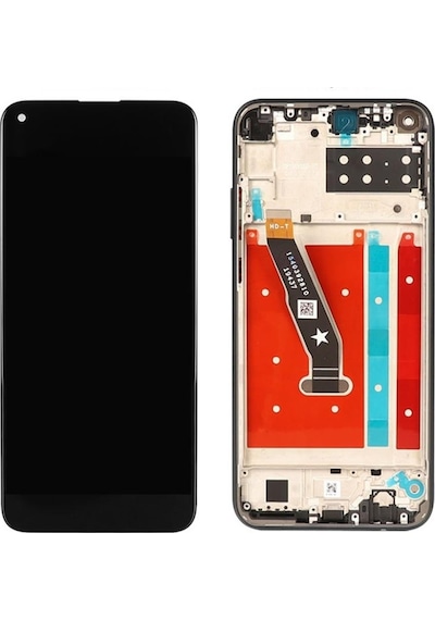 Huawei Uyumlu Y7p 2020 Lcd Ekran Dokunmatik Siyah Çıtalı