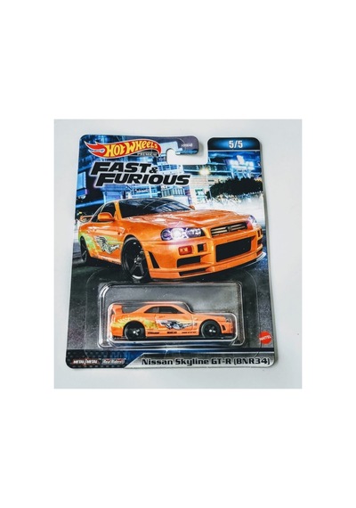 Fast And Furious Premium Nissan Skyline Gtr-34 Diğer