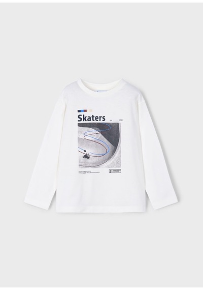 Mayoral Uzun Kollu 2'li Erkek Çocuk T-shirt 4091 Lacivert