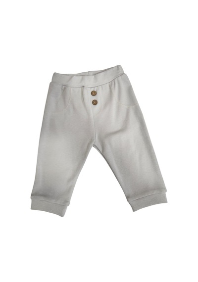 Bistyle Pantolon Patiksiz Little Koala Gri - Sarı - Ekru-13101 Ekru