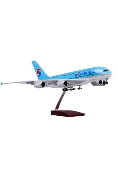 Korean Air A380 Yolcu Uçağı Model Uçak 1/160 46cm