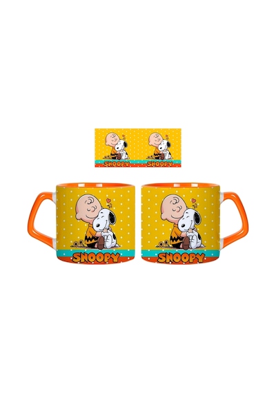 Snoopy Kupa Bardak Tek Adet 0437 Çok Renkli