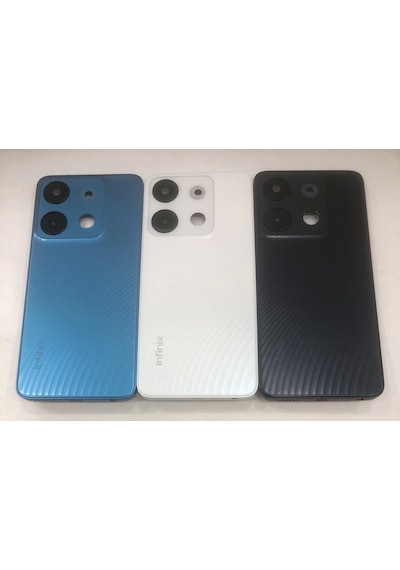 İnfinix Smart 7 X6515 Kasa Arka Kapak Pil Kapağı - Siyah