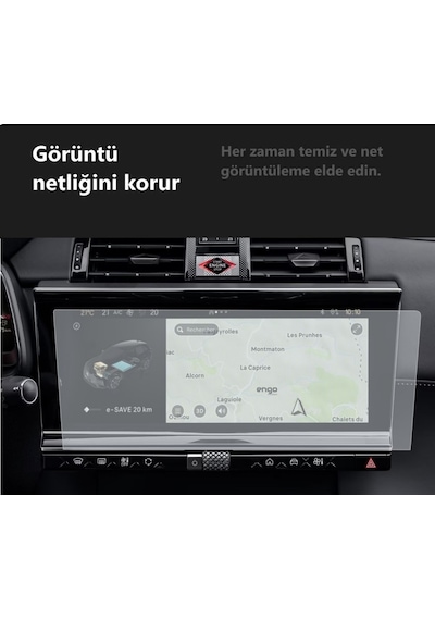 Ds7 12 İnç Multimedya Mat Ekran Koruyucu Şeffaf