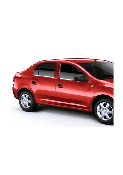Dacia Logan Sedan Krom Cam Çıtası 4 Prç P.çelik 2012 Ve Üzeri