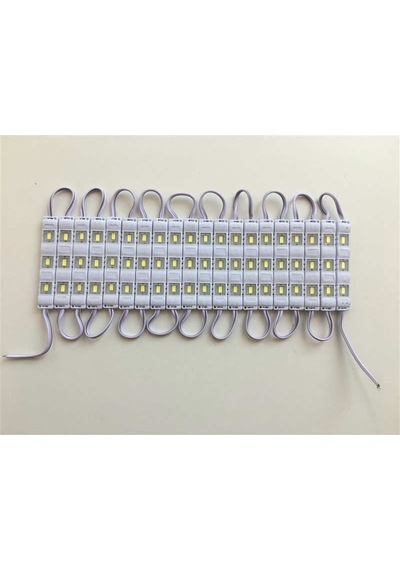 Parmak Led Beyaz 12V Su Geçirmez 20.Li 3M Bantlı Kesilebilir