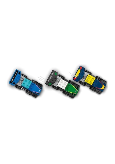 Mey İthalat 10445 Duplo F1 Takımı Yarış Arabaları Ve Sürücüleri 70 Parça +2aş