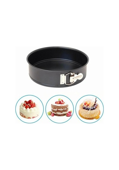 Patisse Yuvarlak Kelepçeli Altı Çıkan Pasta Kek Kalıbı 6.5x22 Cm Çok Renkli
