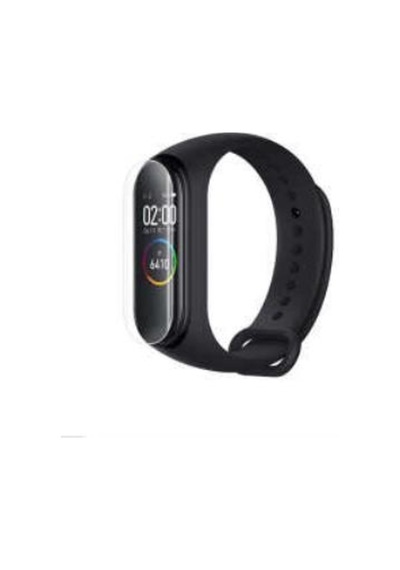 Xiaomi Mi Band 3 4 Full Ekran Nano Saat Koruyucu Narr Tpu-Renksiz