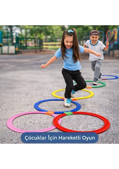 Sek Sek Halkaları - Renkli Oyun Seti