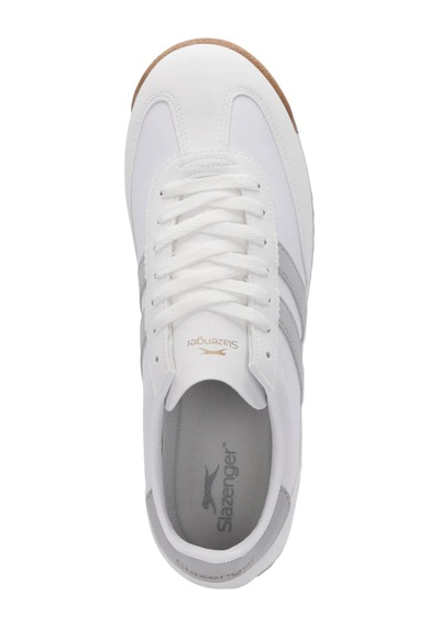 Slazenger Kadın Yazlık Terletmez Kaydırmaz Koku Yapmaz Ortopedik Tarz Yürüyüş Ayakkabısı Beyaz