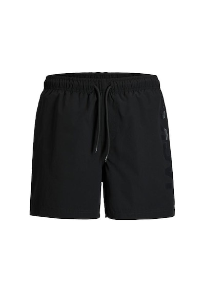 Jack&jones Jack Jones Şort Mayo Maui Wave Logo Regular Siyah