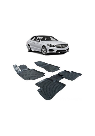 Mercedes E Serisi 210 3D Havuzlu Paspas Bsg Siyah 1996-2002