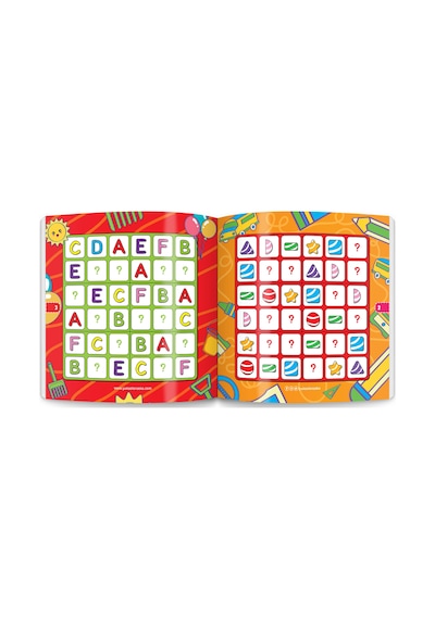 5-8 Yaş Stickerlı Sudoku Seti 440 Adet Sticker