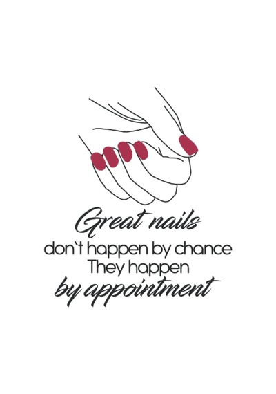 Great Nails Don't Happen By Chance Nail Artist Nail Tech: Dot Grid Notebook/journal 6 X 9 Great Nails Quote & Nail Tech Gifts For Nail Salon 0
