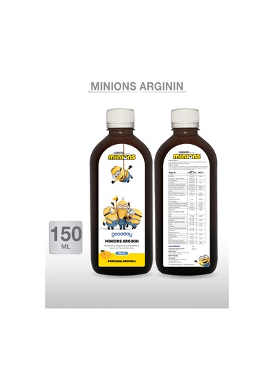 Goodday Minions Arginin Multivitamin Minarel Şurup 150 Ml 2 Adet