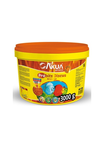 Artakua Probits Discus Etçil Balık Yemi Açık 100 G