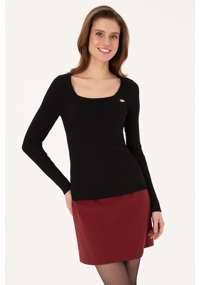 U.S. Polo Assn. U.s. Polo Assn. Kadın Siyah Kazak /triko 50314618-vr046