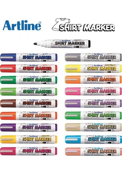Artline T-shırt Kalemi 76 Lı Stand Amt-2 Çok Renkli