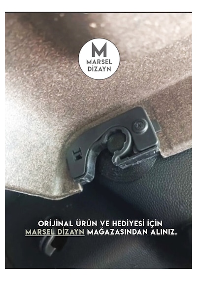 Hyundai İ20 Bagaj Pandizot Ayakları 2 Adet - Siyah 2 Adet - Siyah