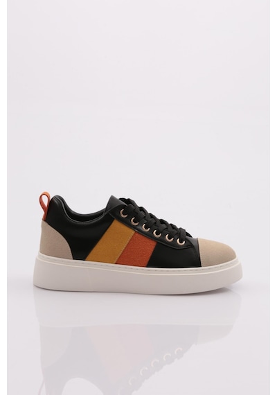 Dgn 1001 Kadin Sneaker 1001-2007-R1579 Gri - Siyah