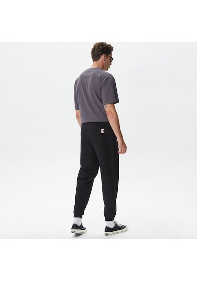 Karl Kani Small Signature Essential Regular Fit Erkek Siyah Eşofman Altı Düz Kmpl011001 Siyah