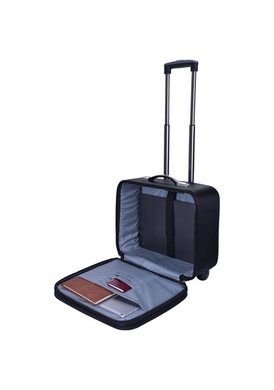 Çekçekli Orta Boy Lüx Kasalı Siyah Pilot, Evrak, Laptop, Notebook Çantası Karışık