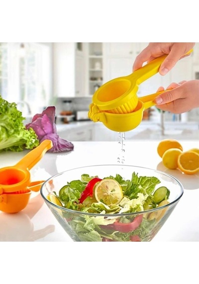 Pratik Limon Sıkacağı Portakal Narenciye Sıkacağı Sarı