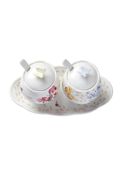Lenox Butterfly Meadow Baharat & Sos Seti Beyaz